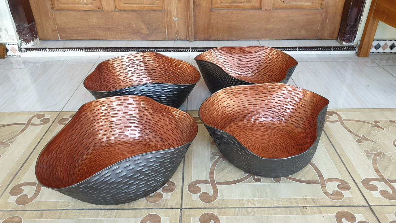 bowl spa tembaga ukirtembaga